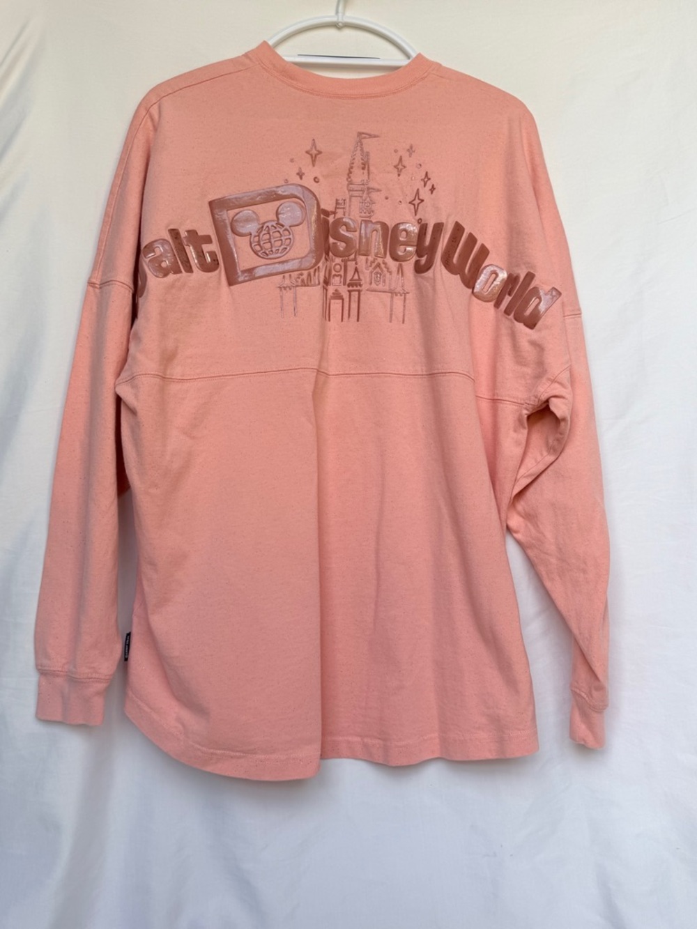 Disney Peach Pink Long-Sleeve Graphic Sweatshirt - Picture 4 of 4
